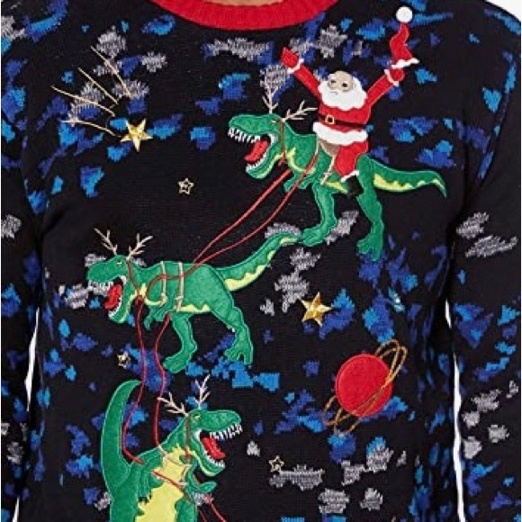 NWT Ugly Christmas Sweater— lights up! - Picture 1 of 1